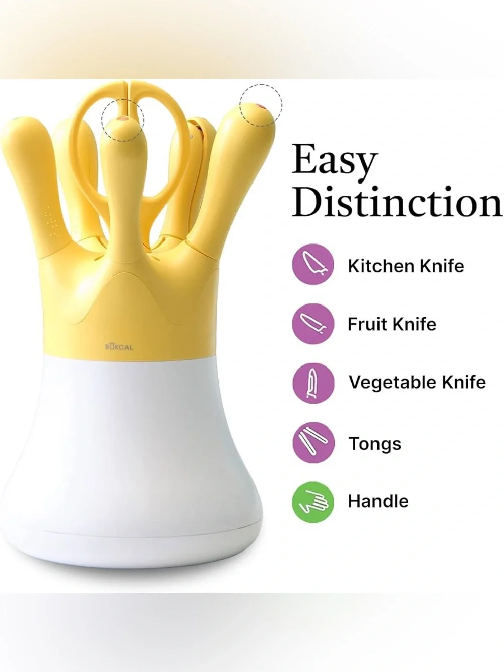 5pc Kitchen Knife & Utensil Set